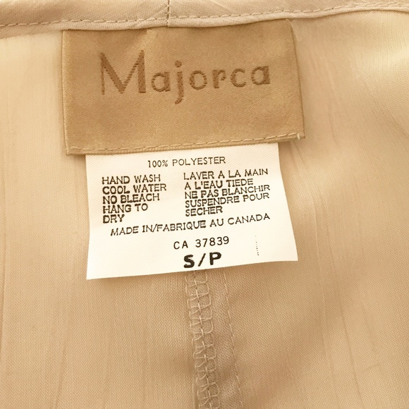 NWOT MAJORCA GEORGETTE POPPY PATTERN DRESS SIZE S - Picture 9 of 9